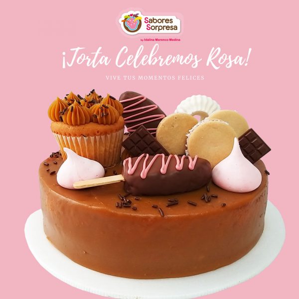 Torta Celebremos Rosa